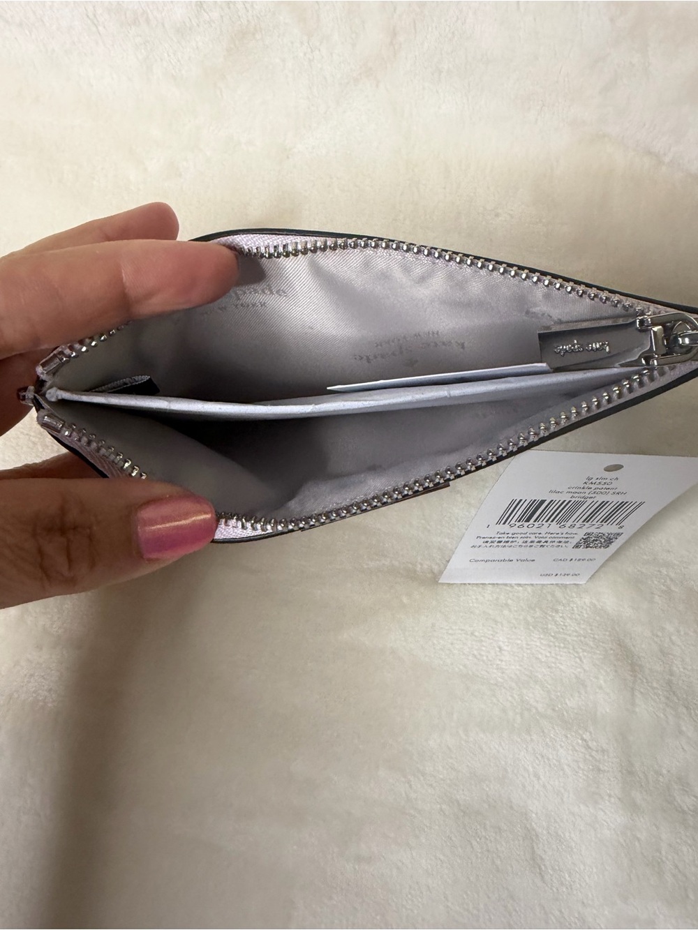 Kate Spade Bridget Crinkle Patent Small Flap Shoulder Bag and Wallet Bundle - Picture 9 of 9
